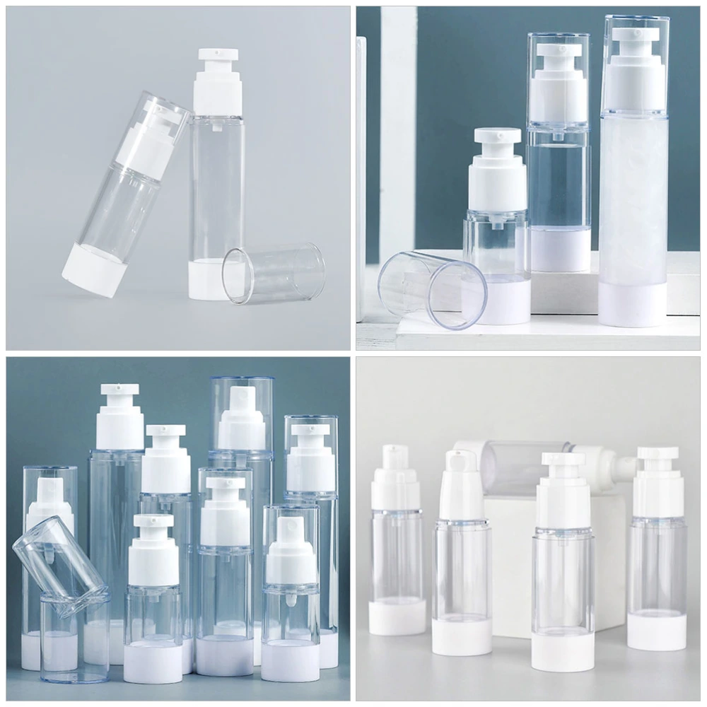 6pcs Vacuum Pump Bottle Lotion Dispenser Bottles Pump Bottle Dispenser Lotion Bottle