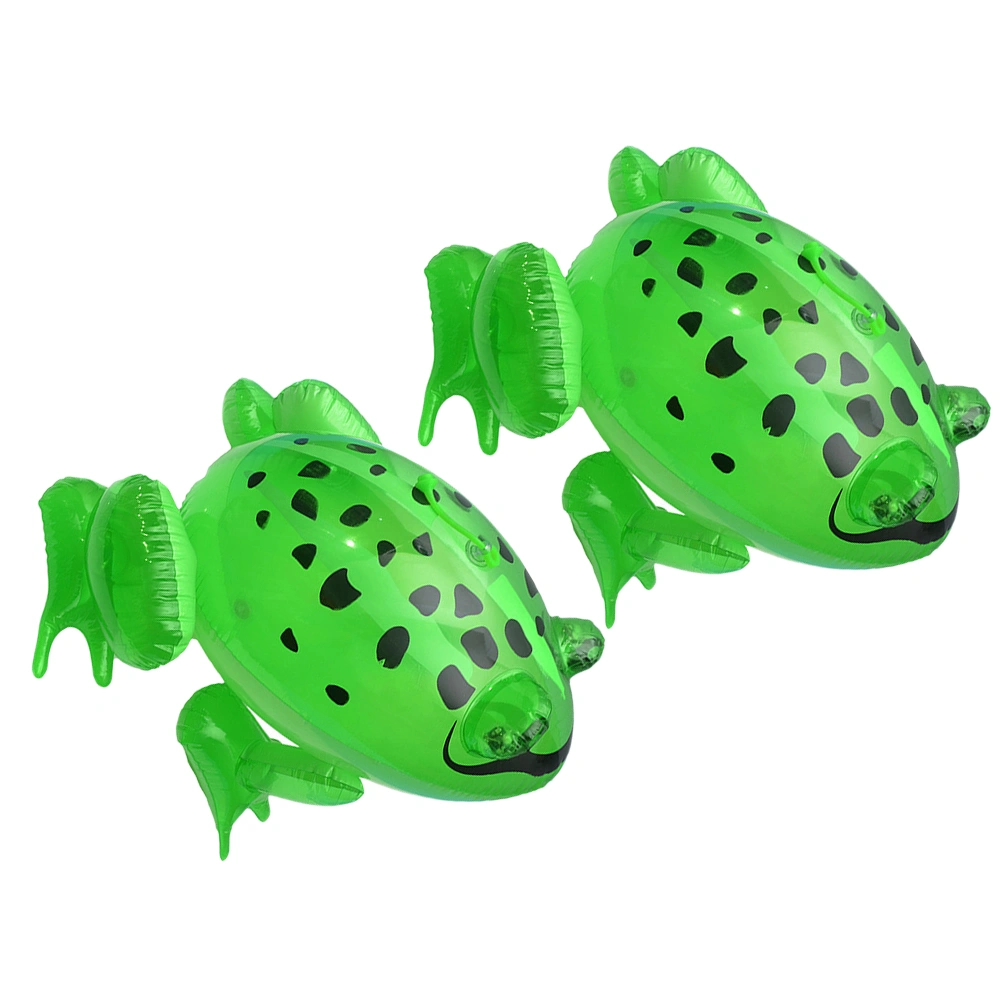 10pcs Inflatable frog Inflatable Frogs Toy Inflatable Animals Plaything Party Toys