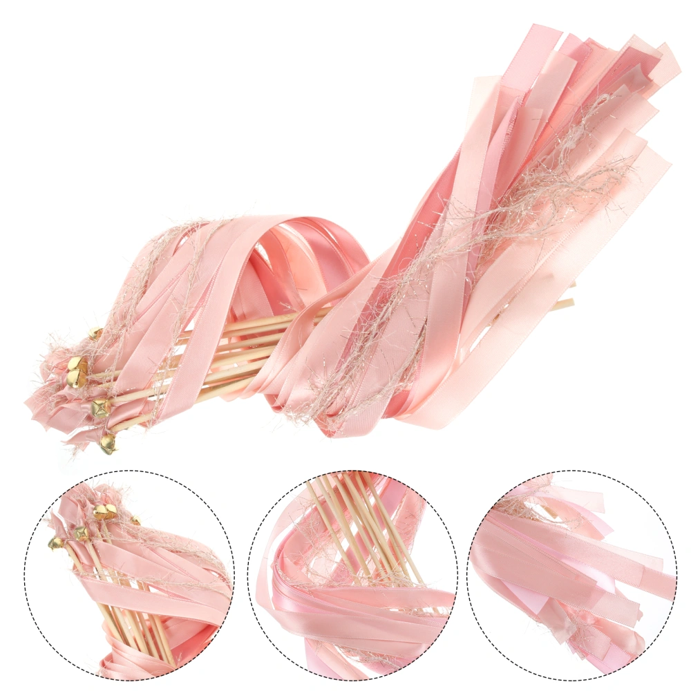 10pcs Wedding Colorful Fairy Wands Wedding Fairy Sticks Wands Wedding Party Streamers