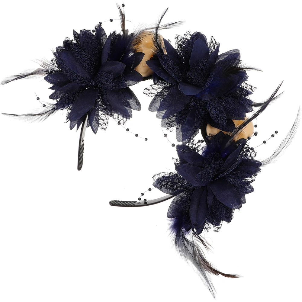 Halloween Headband Flower Headdress Cosplay Hair Decoration Carnival Party Hair Band