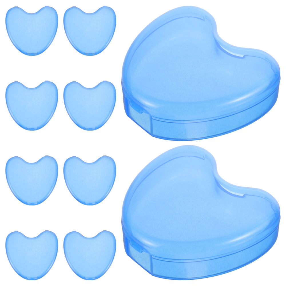 10Pcs Retainer Case Teeth Braces Case Denture Case Mouth Guards Case Teeth Aligner Case for Men