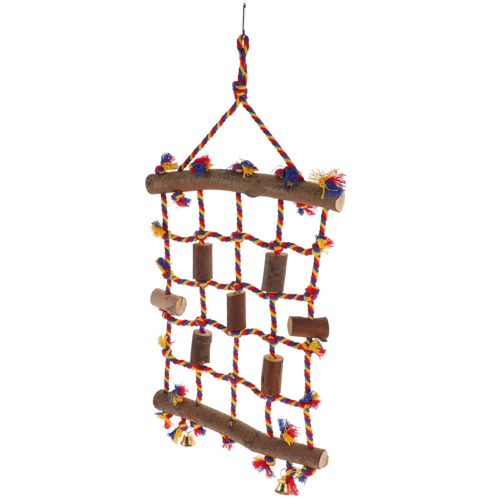 Parrot Bite Net Pet Parrot Climbing Net Hanging Pet Activity Rustic Climbing Net