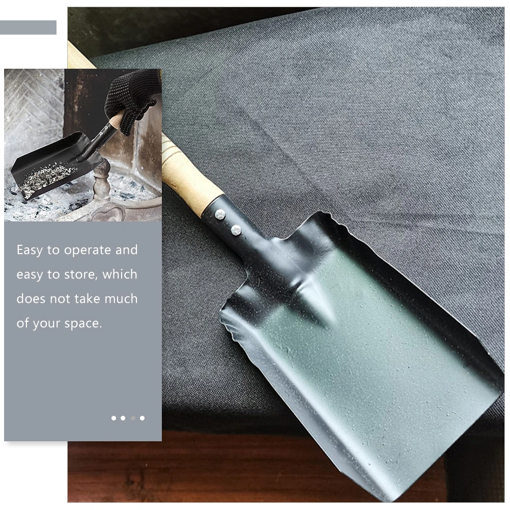 2Pcs Useful Gardening Farm Iron Shovel Garden Shovel Home Planting Tool