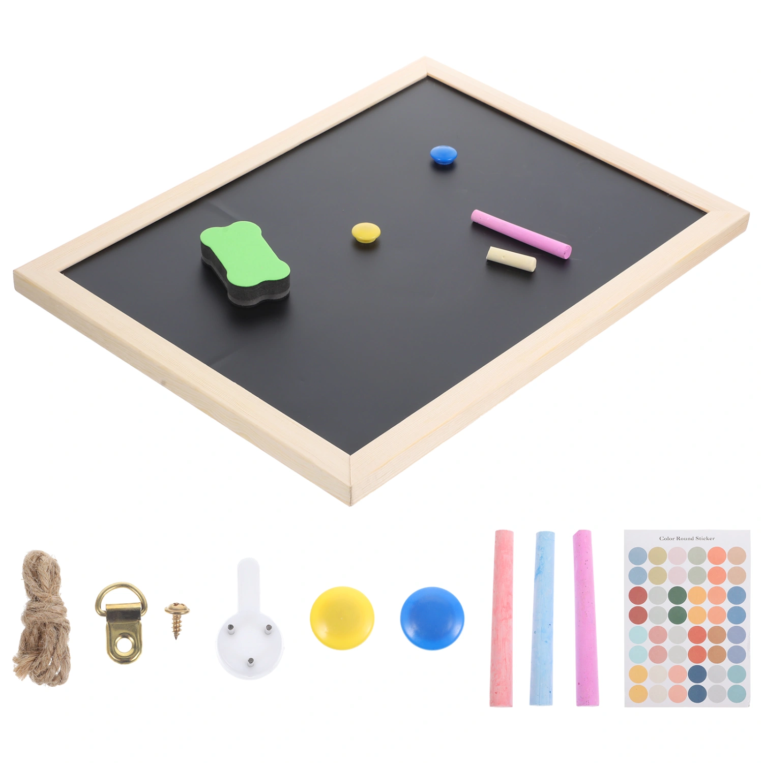 1 Set Cork Bulletin Board Vintage Cork Hanging Memo Board Message Board for Home Office