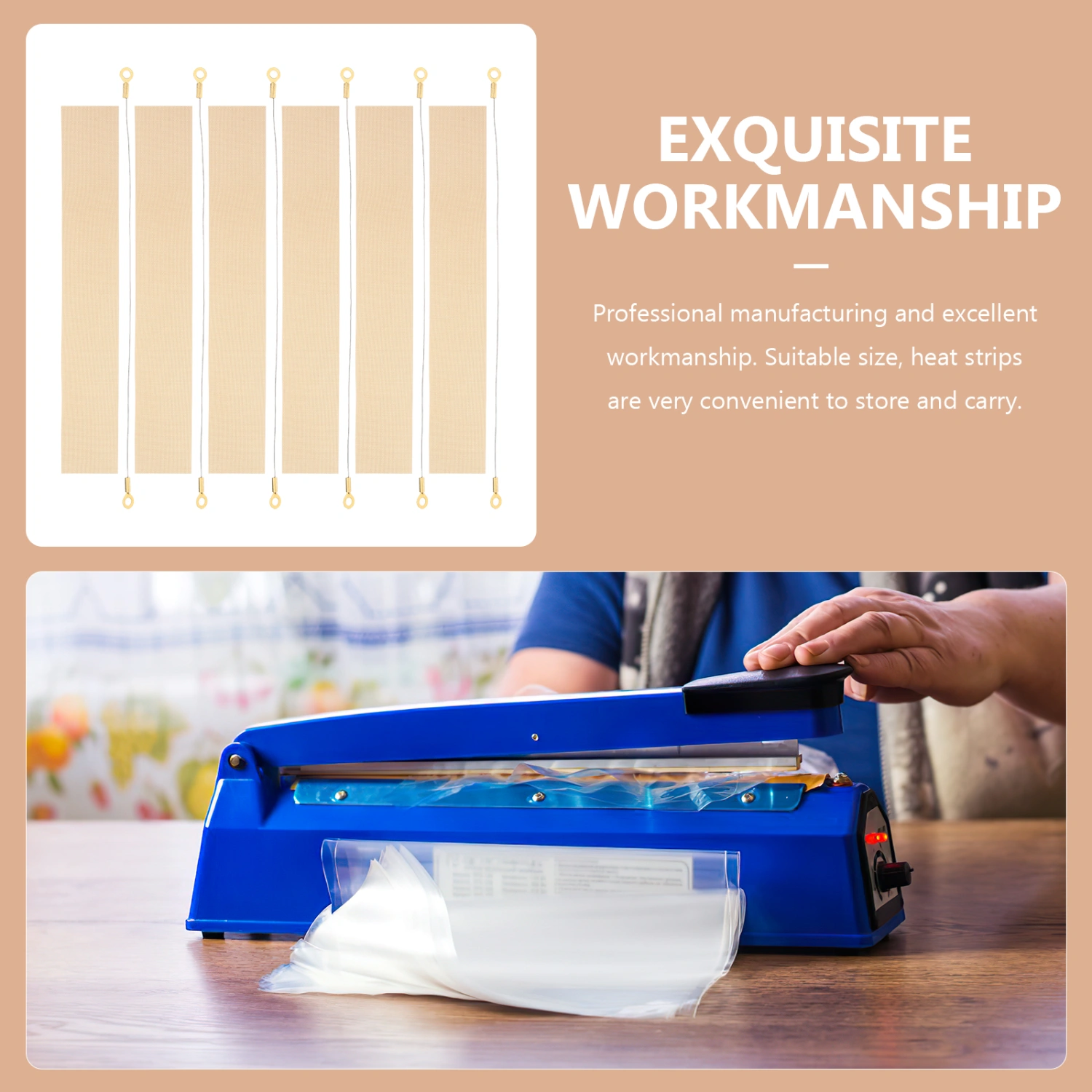 3 Sets Sealer Heating Element Sealer Replacement Element Spare Repair Parts Sealer Repair Heating Strips