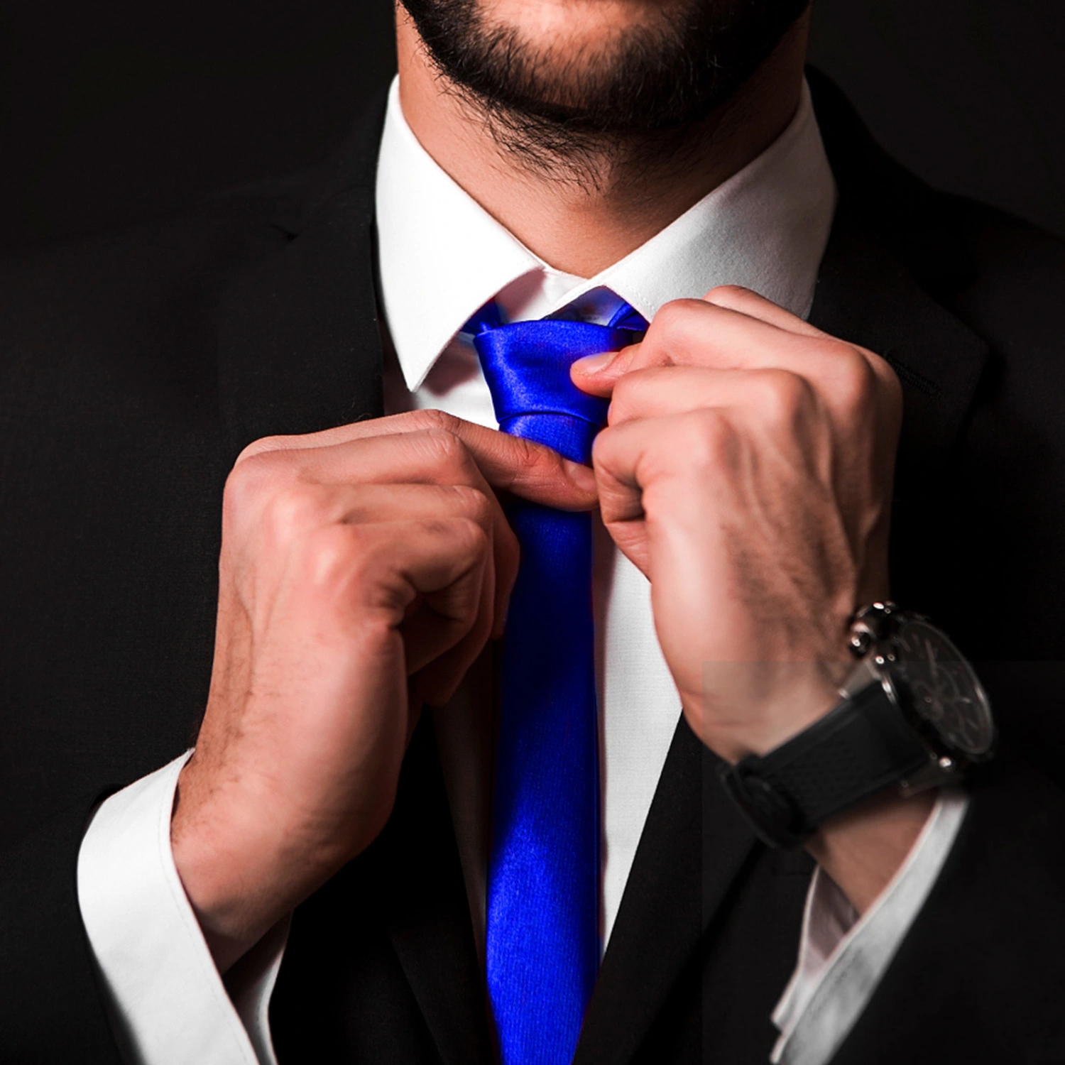 3 Pcs Men's Ties Satin Ties Solid Color Neckties Classic Costume Suit Accessories for Dinner Celebration Wedding