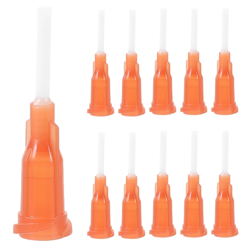 50Pcs Needle Tip Applicator Dispenser Needle Reusable Dispenser Tip Dispensing Needle for Dispenser