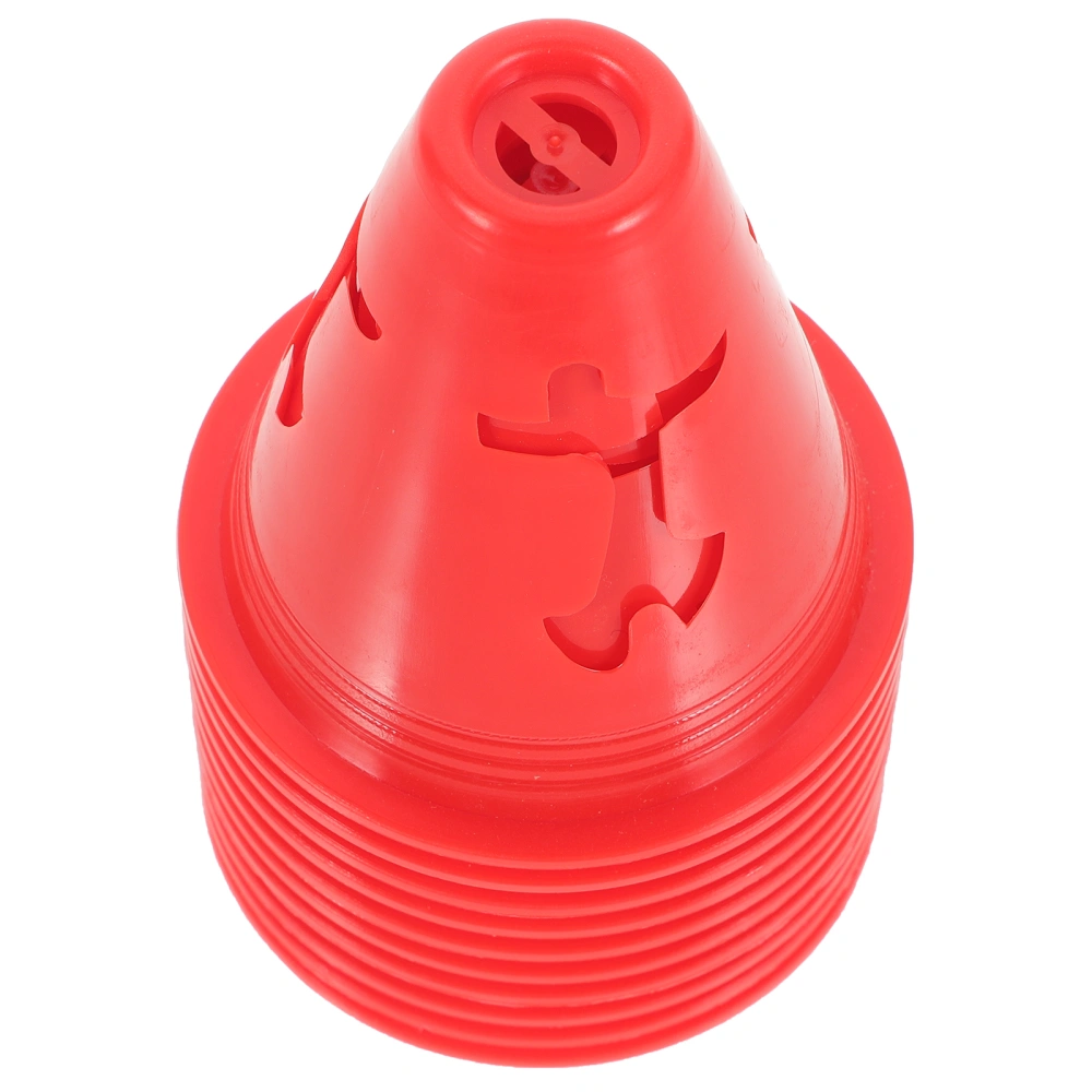 10Pcs Windproof Skating Marker Cones Sports Cones Speeds Agility Training Equipment