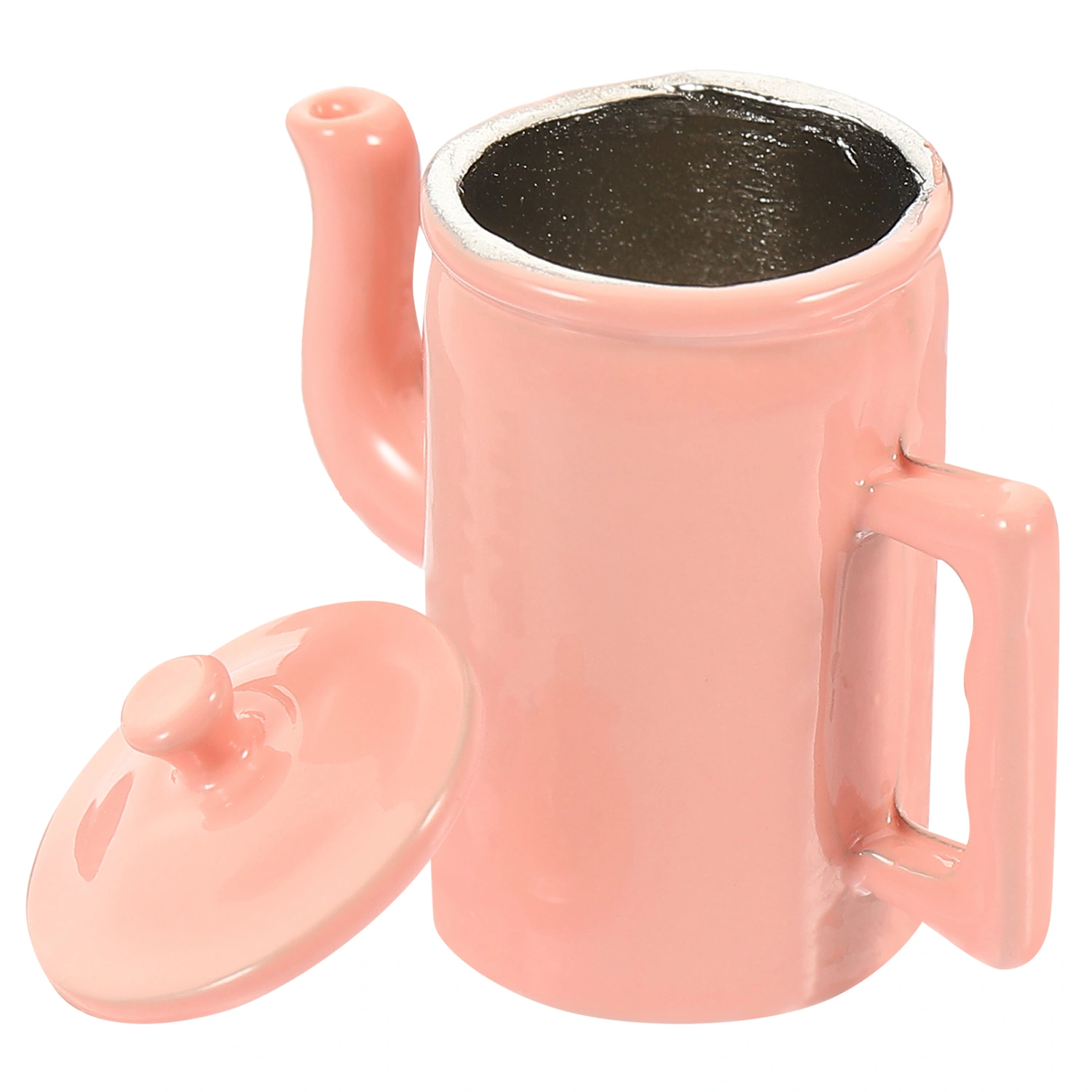 Miniature Water Pot Model Mini Coffee Pot Prop Doll House Mini Coffee Pot for Decoration