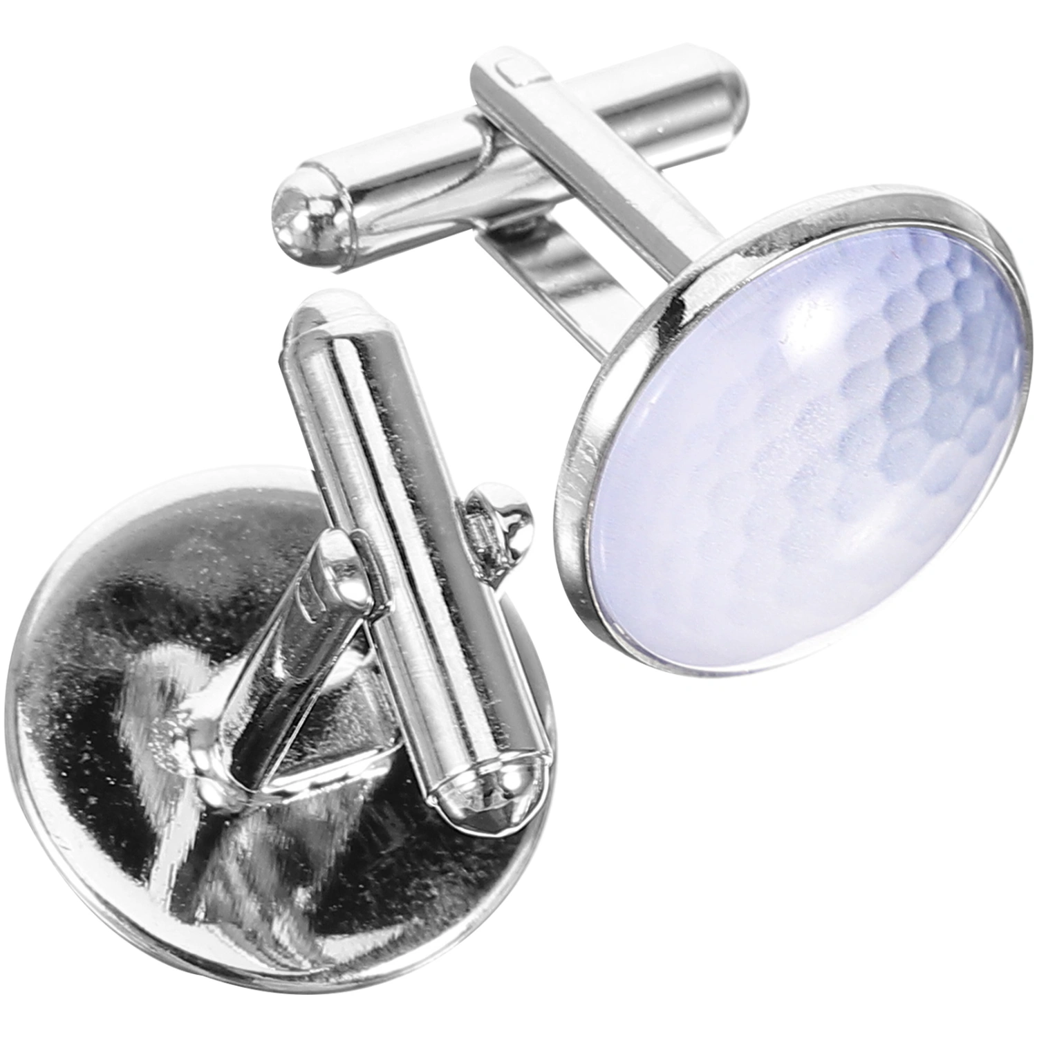 1 Pair  Suit Cuff Links Shirt Cufflinks Golf Shape Cufflinks Small Cuff Links For Women Men