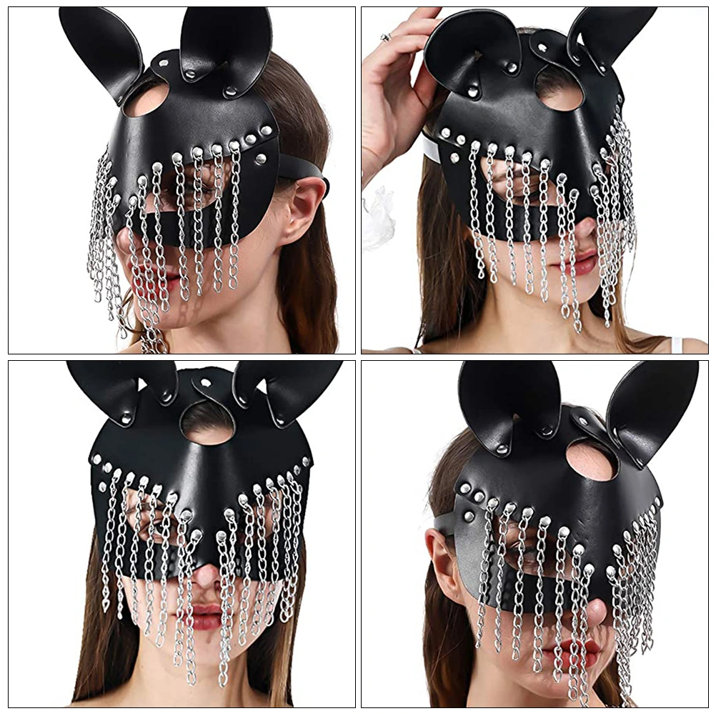 Punk Mask Masquerade Mask Halloween Party Decorative Mask Costume Accessory