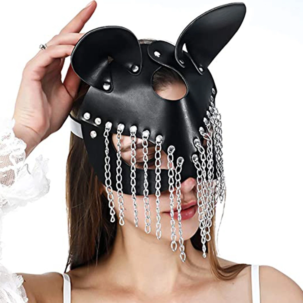 Punk Mask Masquerade Mask Halloween Party Decorative Mask Costume Accessory