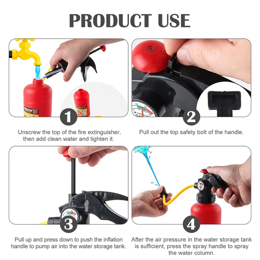 2Pcs Fire Extinguisher Water Spray Toys Water Shooter Toys Children Water Shooting Toys Kids Toys