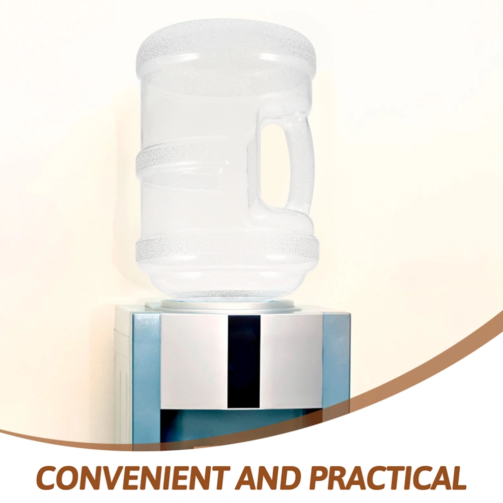 Clear Water Jug with Handle Mineral Water Bucket Bottle for Water Dispenser