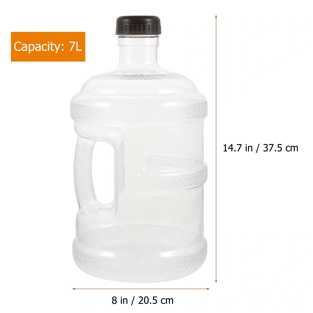 Clear Water Jug with Handle Mineral Water Bucket Bottle for Water Dispenser