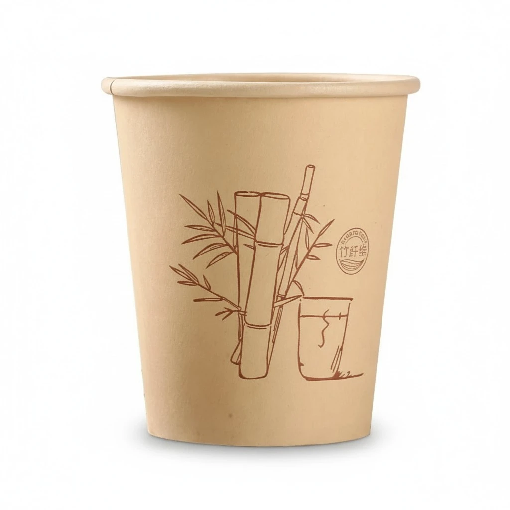 150Pcs Household Paper Cups Disposable Coffee Cups Heat-resistant Paper Cups Beverage Cups