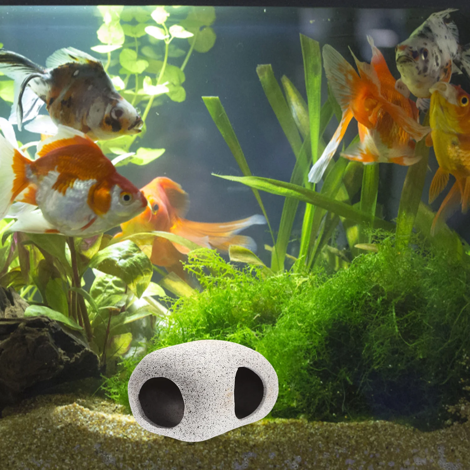 Aquarium Hideout Craft Fish Shrimp Breeding Cave Decorative Fish Breeding Cave Adornment