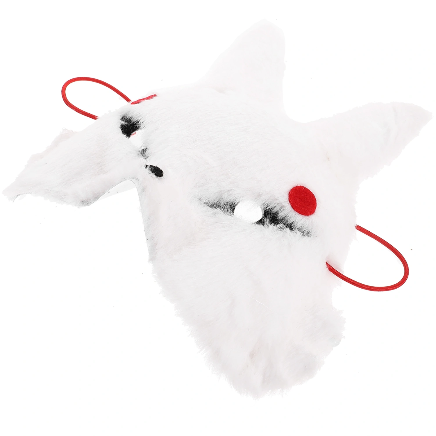 Decorative Rabbit Half Mask Plastic Halloween Rabbit Mask Delicate Masquerade Party Mask