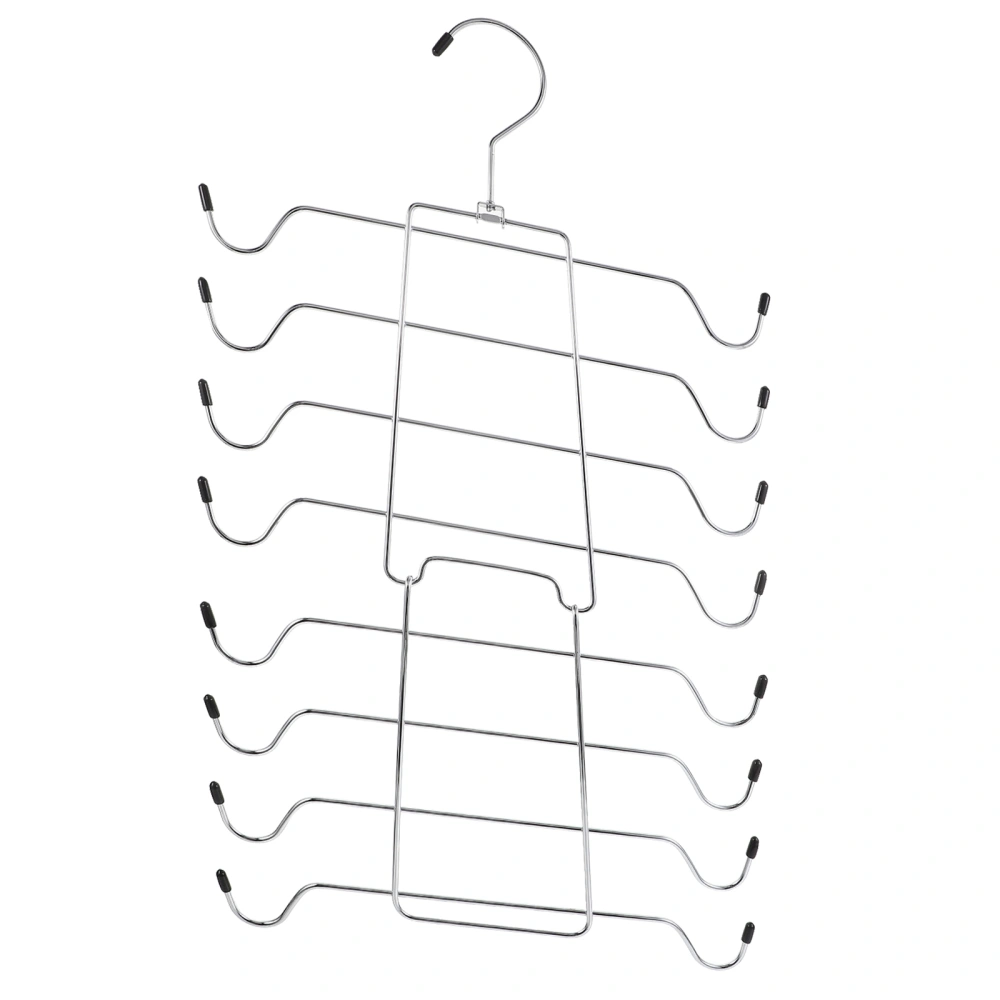 Closet Bra Hanger Multi-layer Underwear Hanger Foldable Iron Bra Storage Organizer