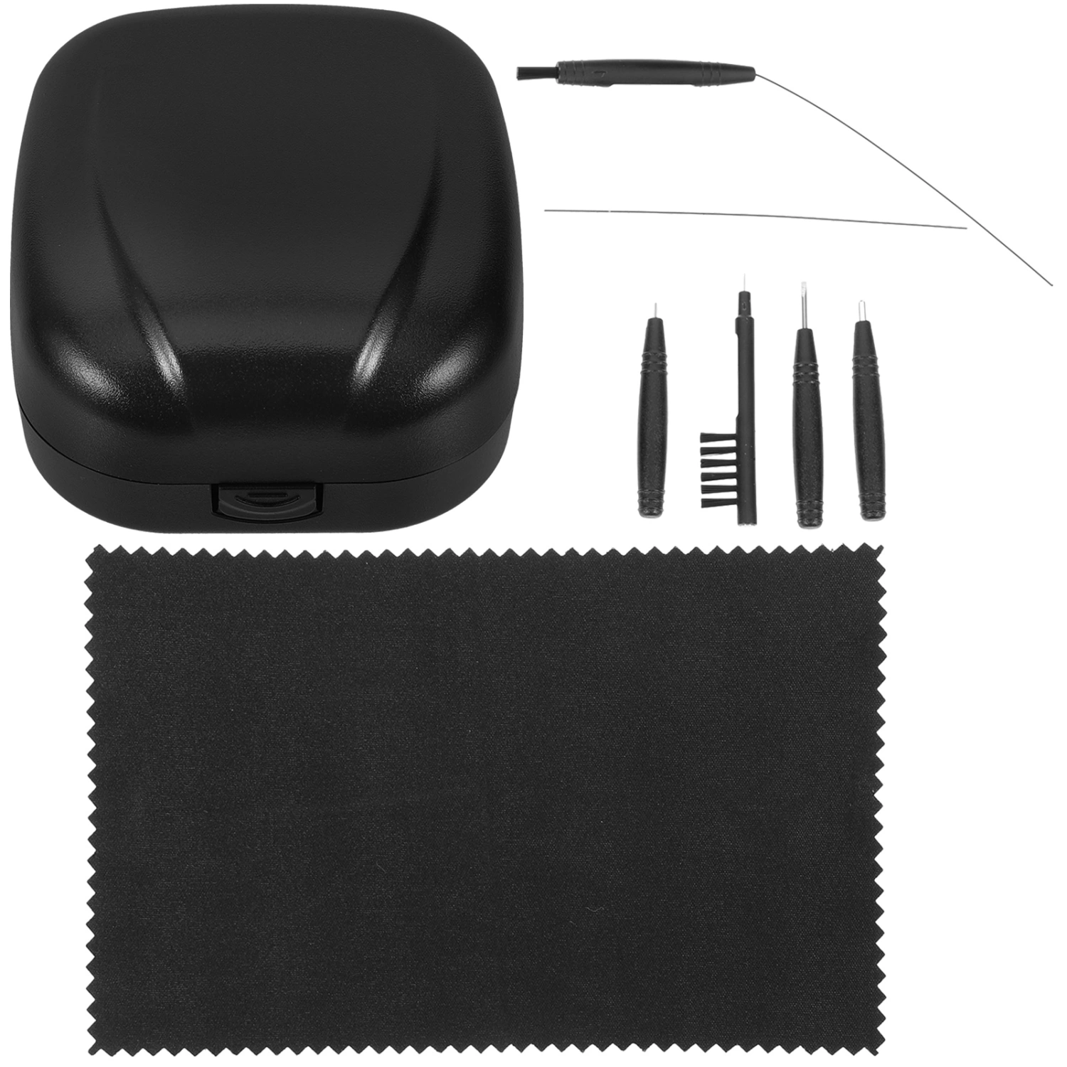 1 Set of Hearing Aid Cleaning Tools Portable Hearing Aid Cleaner Kit Hearing Aid Clean Equipment Kit