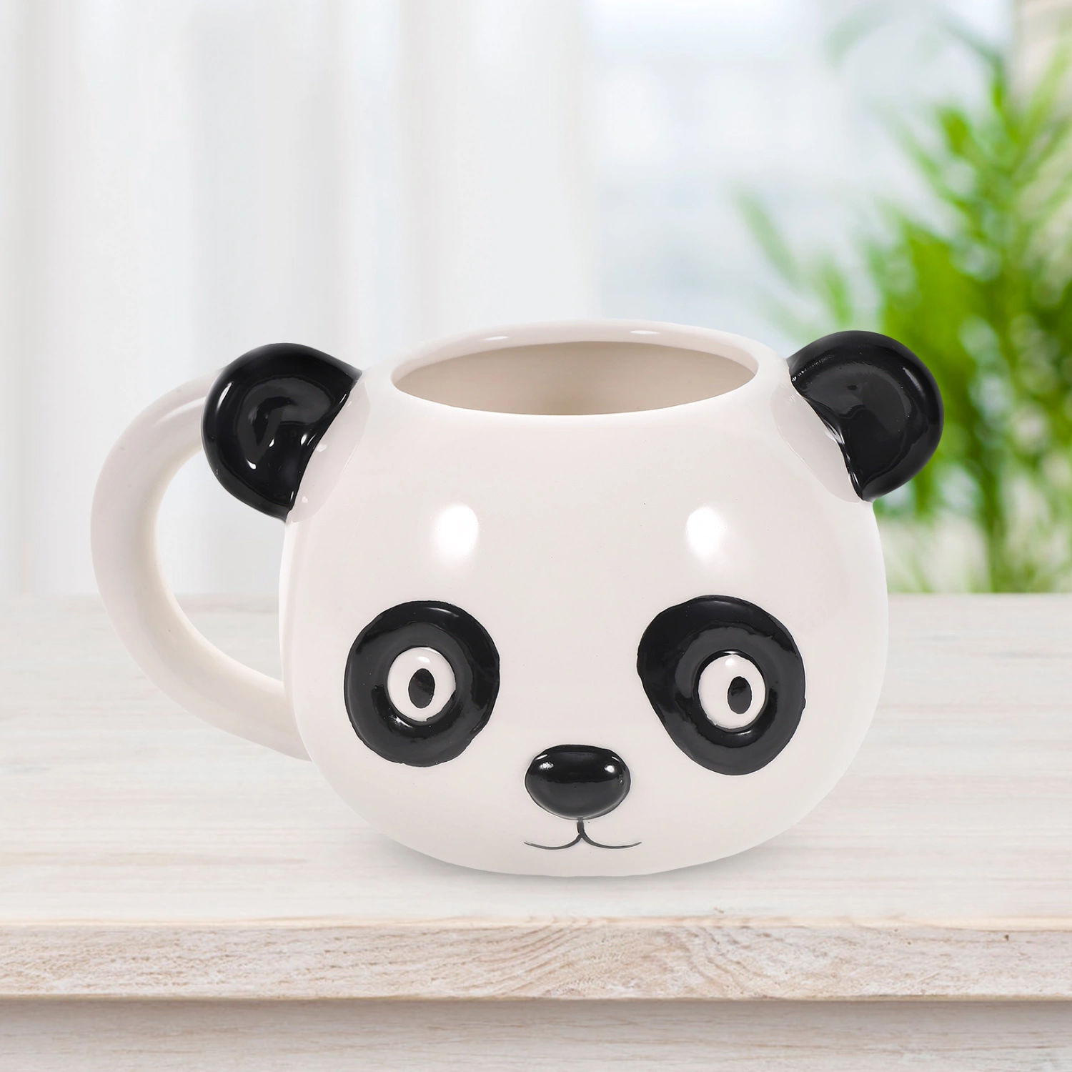 Lovely Panda Mug Ceramic Coffee Mug Cartoon Animal Water Cup With Handle Household Mug