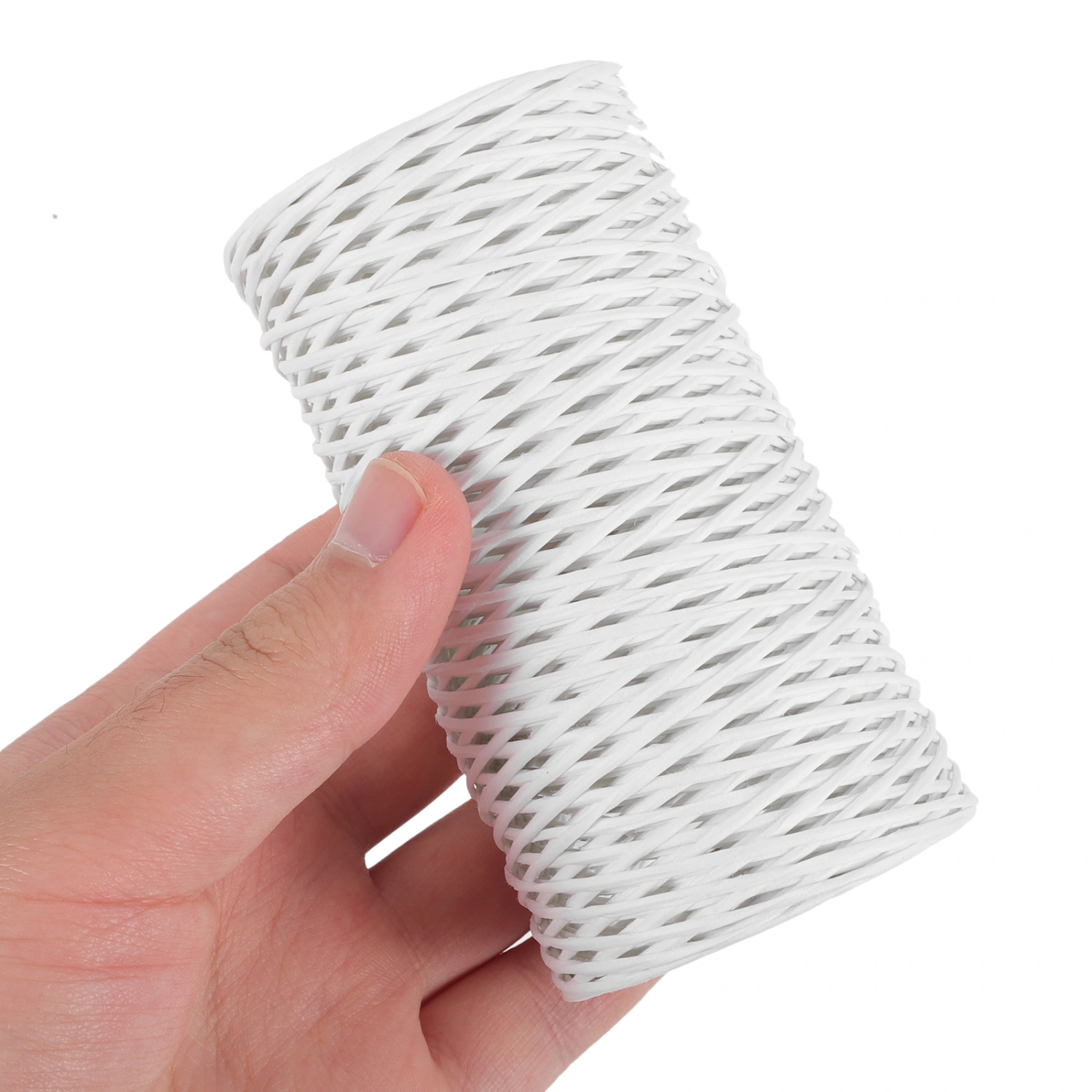 1 Roll of DIY Rope Crafting Rope Iron Wire Woven Rope Multi-use DIY Rope Anti-wear Crafts Making Rope
