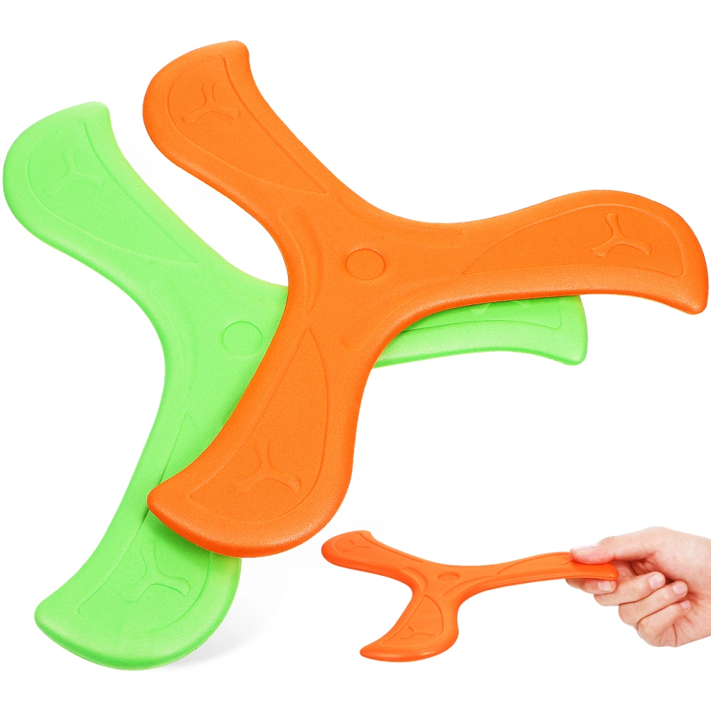 4Pcs Flying Boomerang Recreation Throw And Catch Toy Sports Flying Boomerang Adult Outdoor Toy