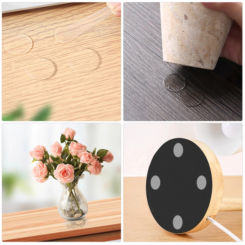 300Pcs Double-Sided Adhesive Dots Transparent Round No Marks Waterproof Dot Stickers for Decoration