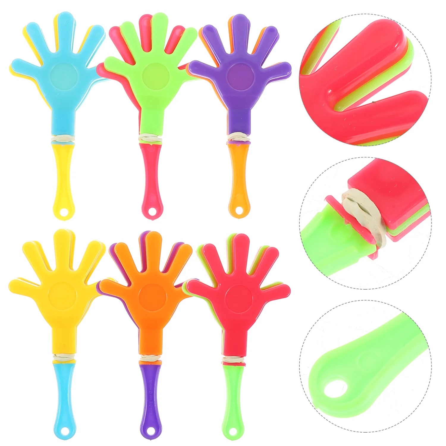 50pcs Hands Clapper Game Hand Clappers Party Noisemaker Cheering Playthings
