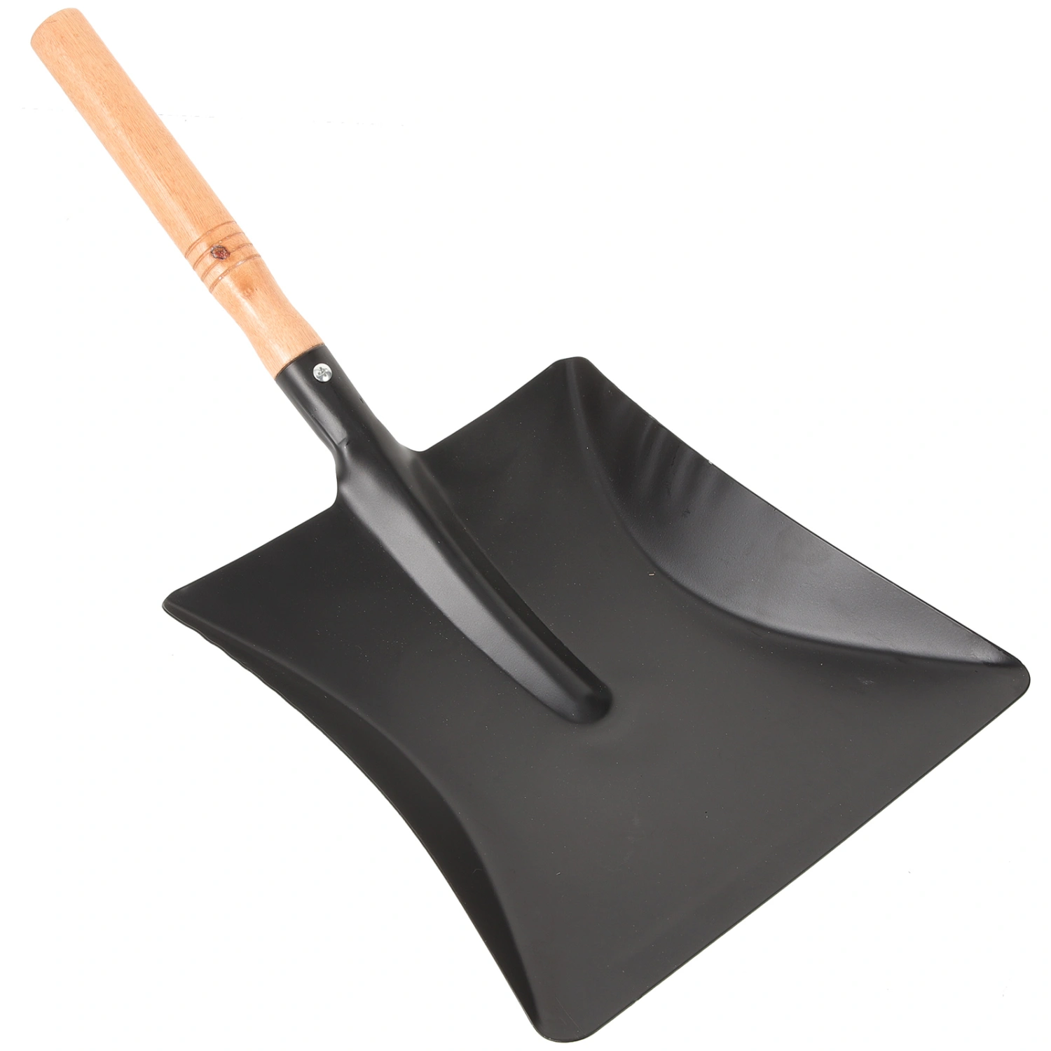 Outdoor Small Iron Shovel Wooden Handle Iron Shovel Portable Gardening Soil Shovel