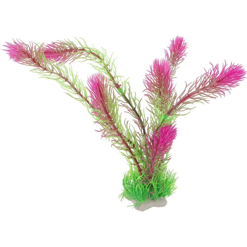 Artificial Plastic Water Grass Decoration for Fish Tank Highly Simulation Underwater Plant Model Aquarium Decor