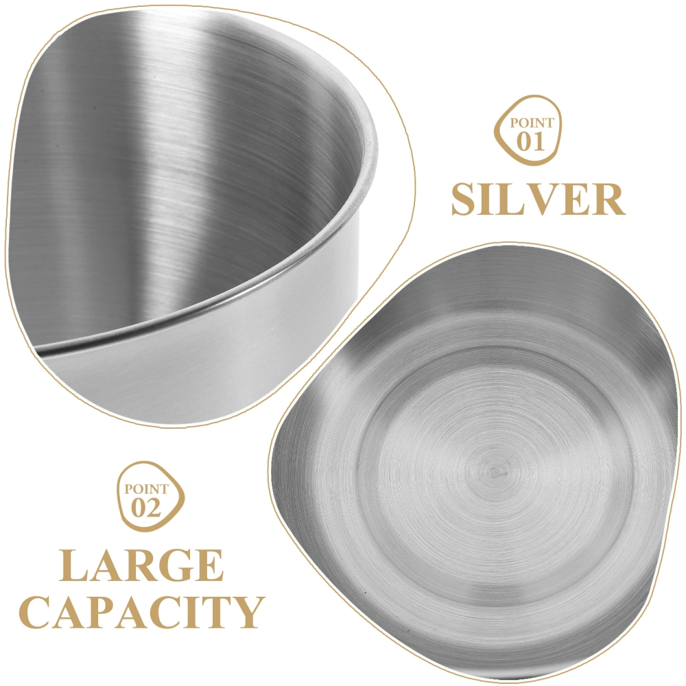 Stainless Steel Deep Mixing Kitchen Metal Bowl Mixing Bowl for Baking Home Supply