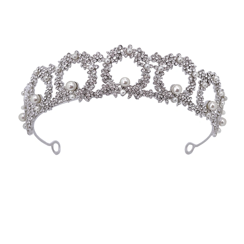 Wedding Crown Bridal Crown Rhinestone Crown Headband Decorative Crown Headband for Women