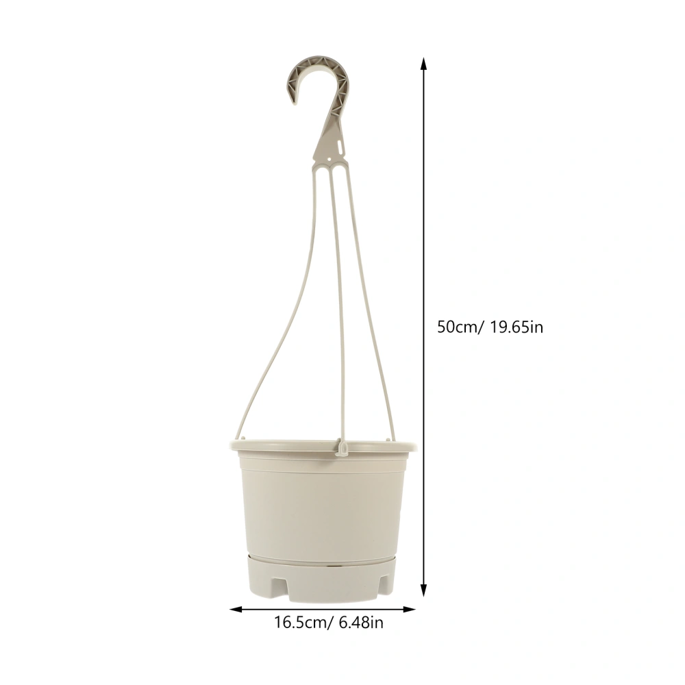 5Pcs Hanging Planter Outdoor Indoor Hanging Plant Pot Basket Hanging Flower Pot for Balcony