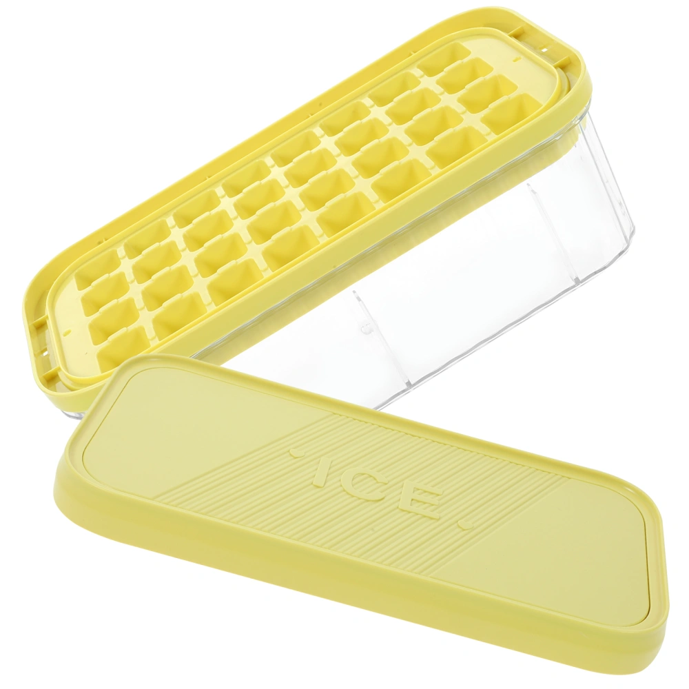 Large Capacity Ice Cube Mold Ice Cube Tray Plastic Ice Cube Maker Home Kitchen Prop