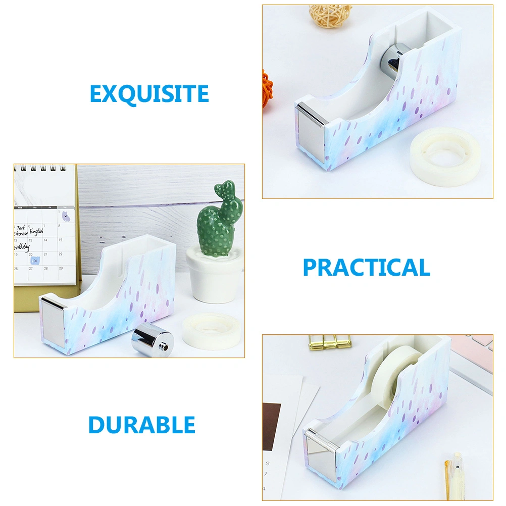 Portable Tape Dispenser Household Sticker Dispenser Office Tape Cutter Office Supply