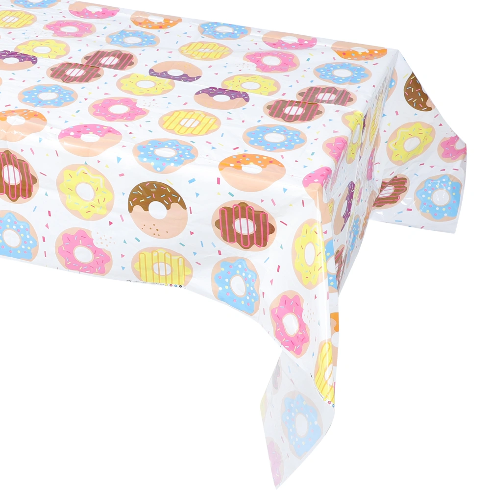 3pcs Donuts Tablecloths Donuts Party Tablecloth Party Dessert Table Tablecloth Decor