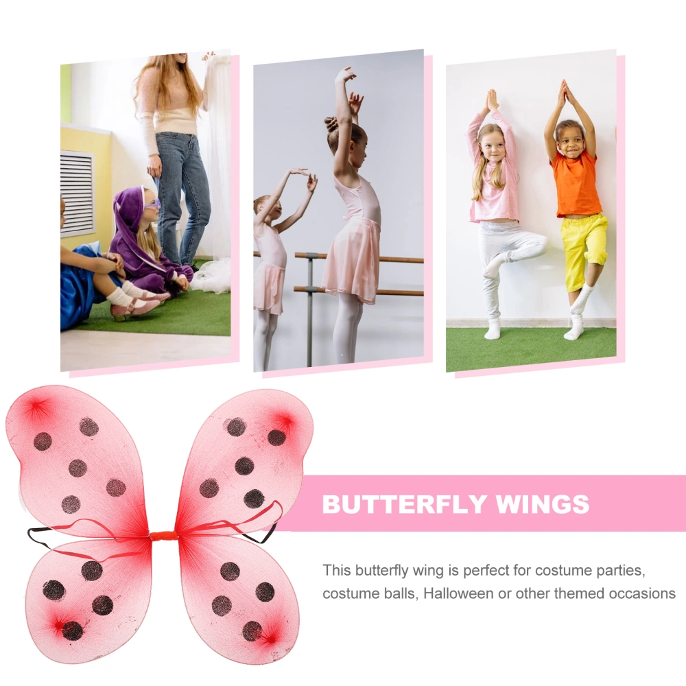 Cosplay Ladybug Wing Prop Performance Wing Dress up Role Play Costume for Girl