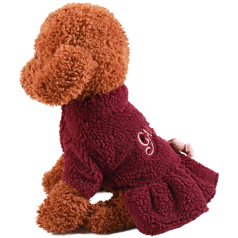 Decorative Pet Dog Clothes Comfortable Lightweight Pet Clothes Polyester Puppy Costume Supply