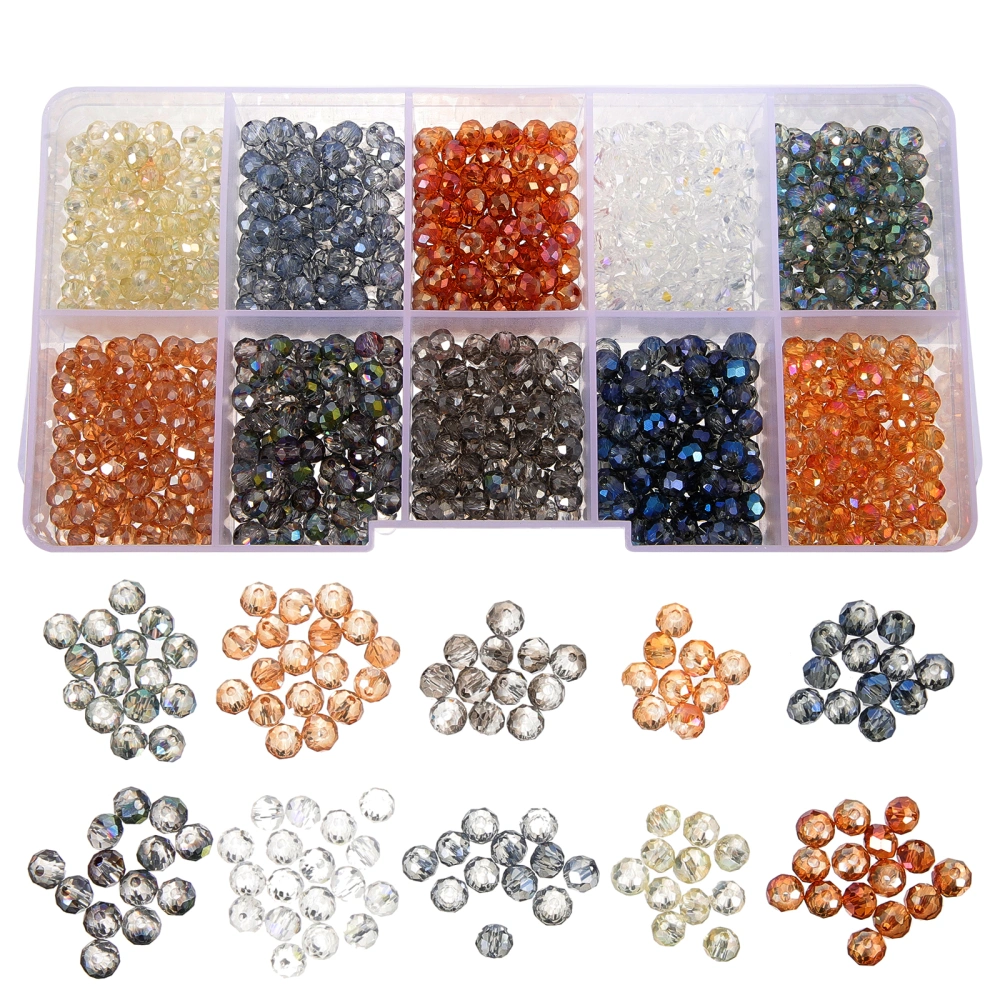 1 Box of Jewelry DIY Beads Glass Beads Loose Beads Small Glass Beads DIY Crafting Glass Beads