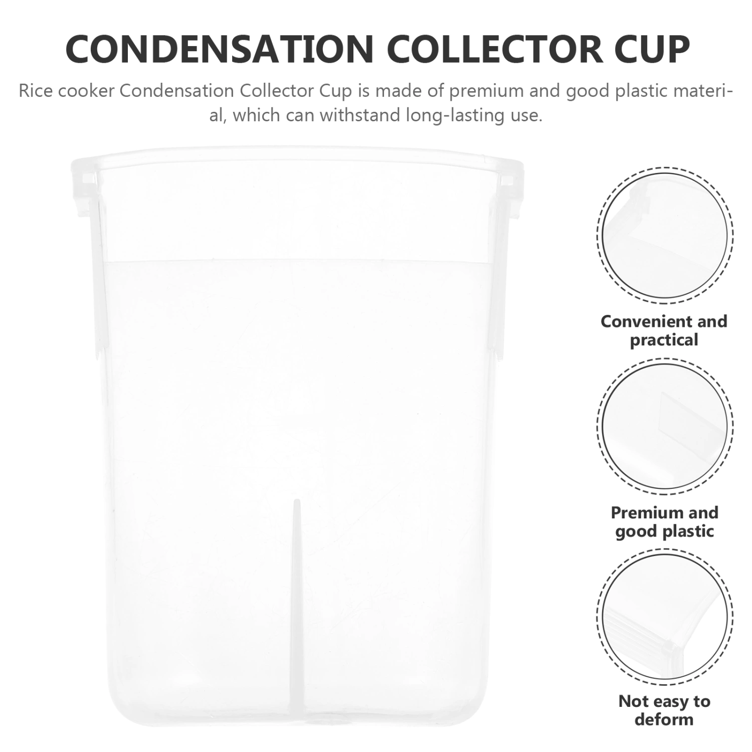 5pcs Water Collection Cups Replacement Rice Cooker Condensation Cups Rice Cooker Supplies