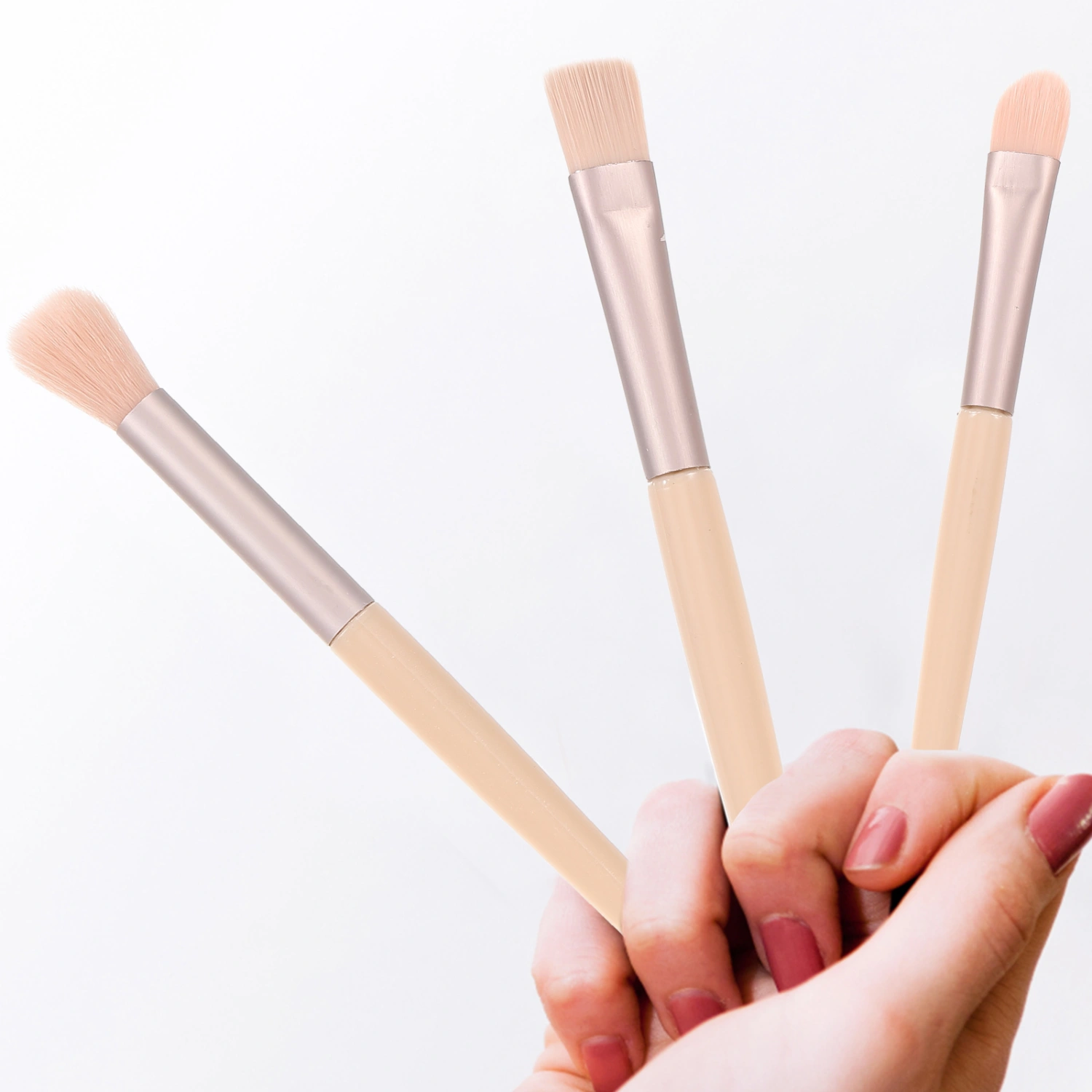 1 Set Makeup Highlighter Brushes Compact Makeup Brushes Stylish Beauty Supplies