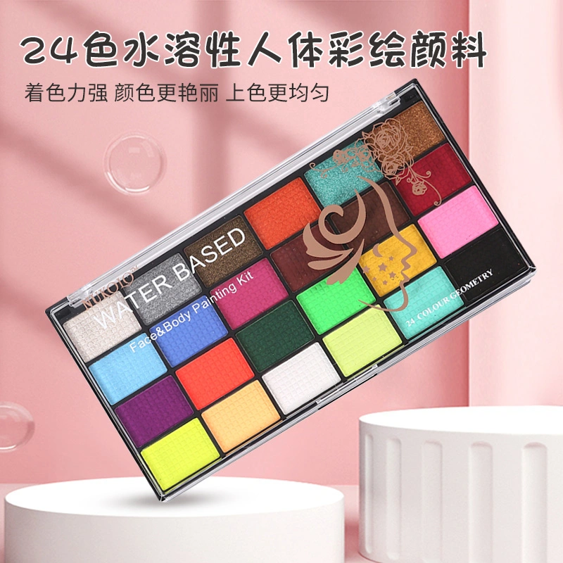 1 Set Face Body Paint Makeup Painting Kit Makeup Painting Tool Water Solution Paints