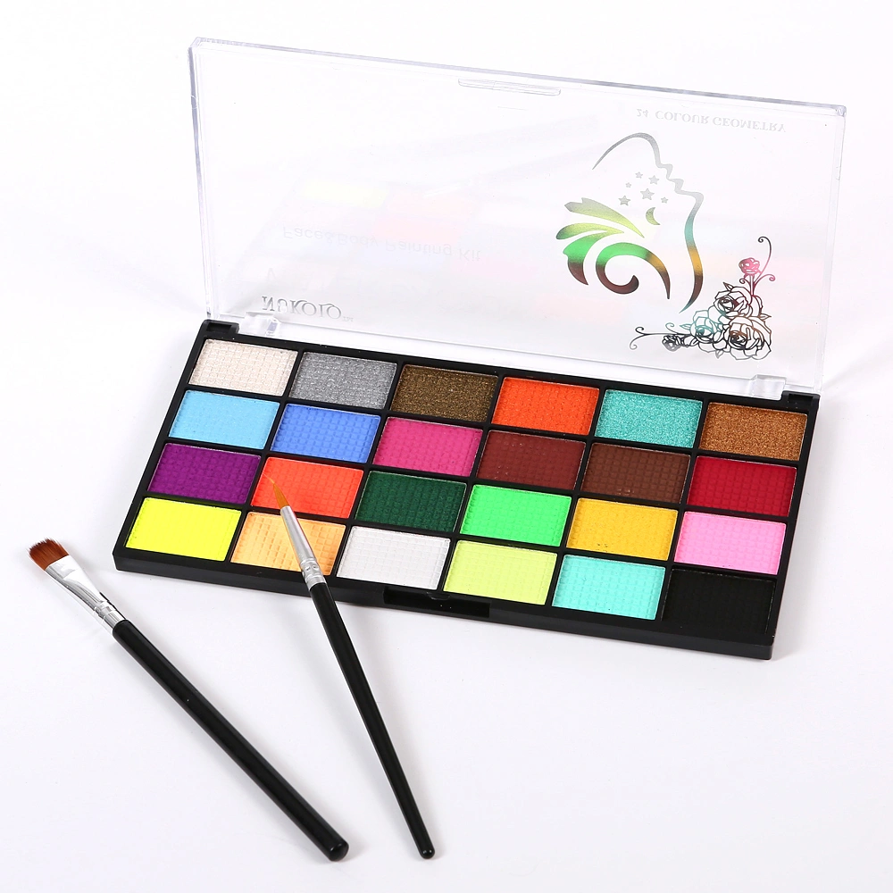 1 Set Face Body Paint Makeup Painting Kit Makeup Painting Tool Water Solution Paints