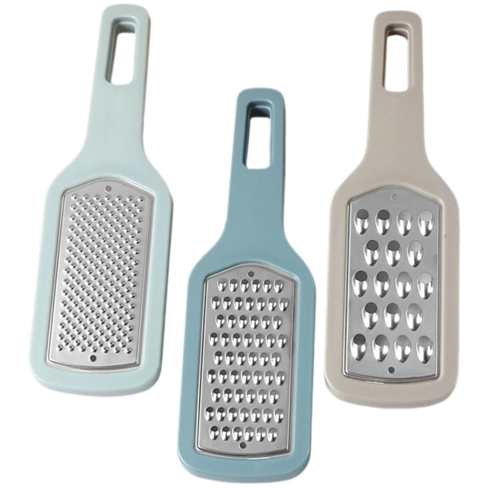 3pcs Convenient Cheese Grater Multi-functional Vegetable Slicer Easy Operation Fruit Grater