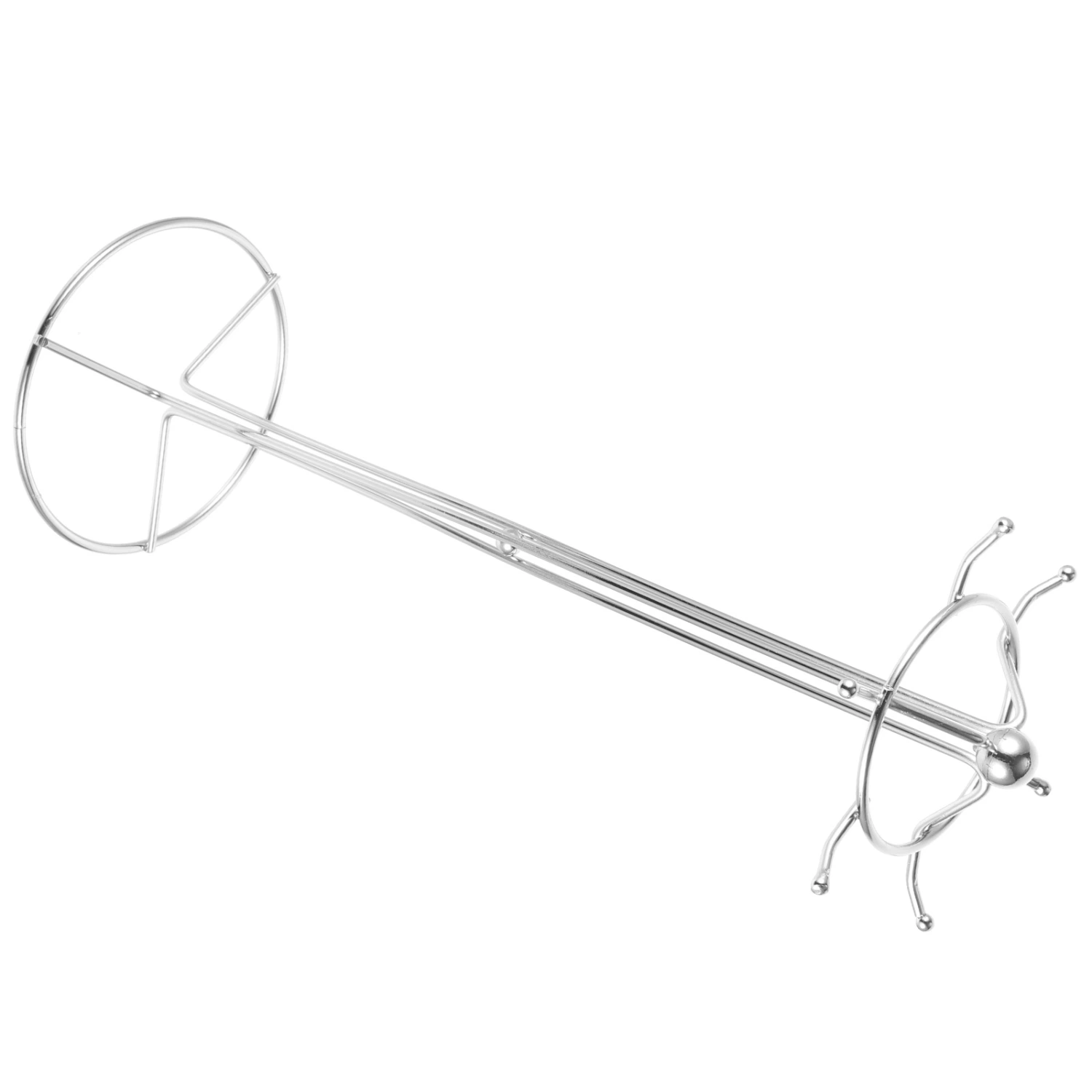 Kitchen Utensil Stand Sturdy Iron Cooking Utensil Holder Versatile Spoon Soup Ladle Spatula Organizer(6 Hook)