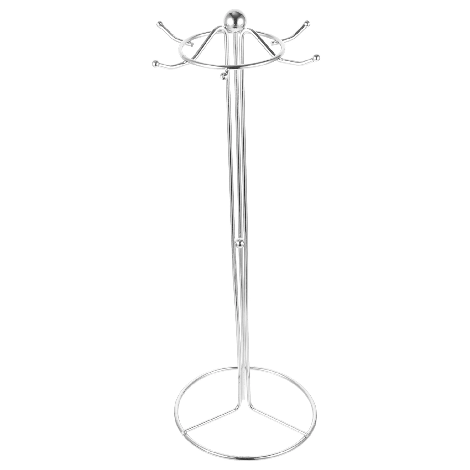 Kitchen Utensil Stand Sturdy Iron Cooking Utensil Holder Versatile Spoon Soup Ladle Spatula Organizer(6 Hook)