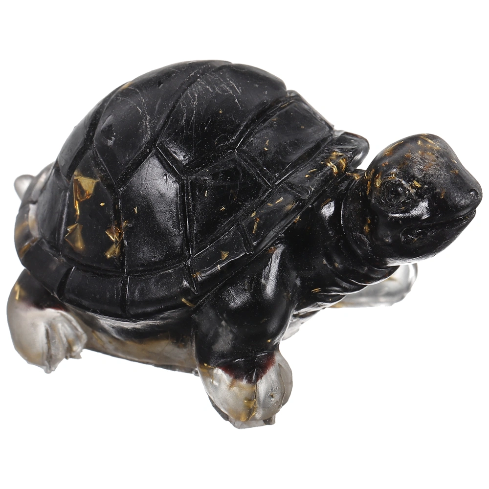 Crystal Turtle Statue Turtle Figurine Tabletop Turtle Ornament Fish Tank Turtle Decor