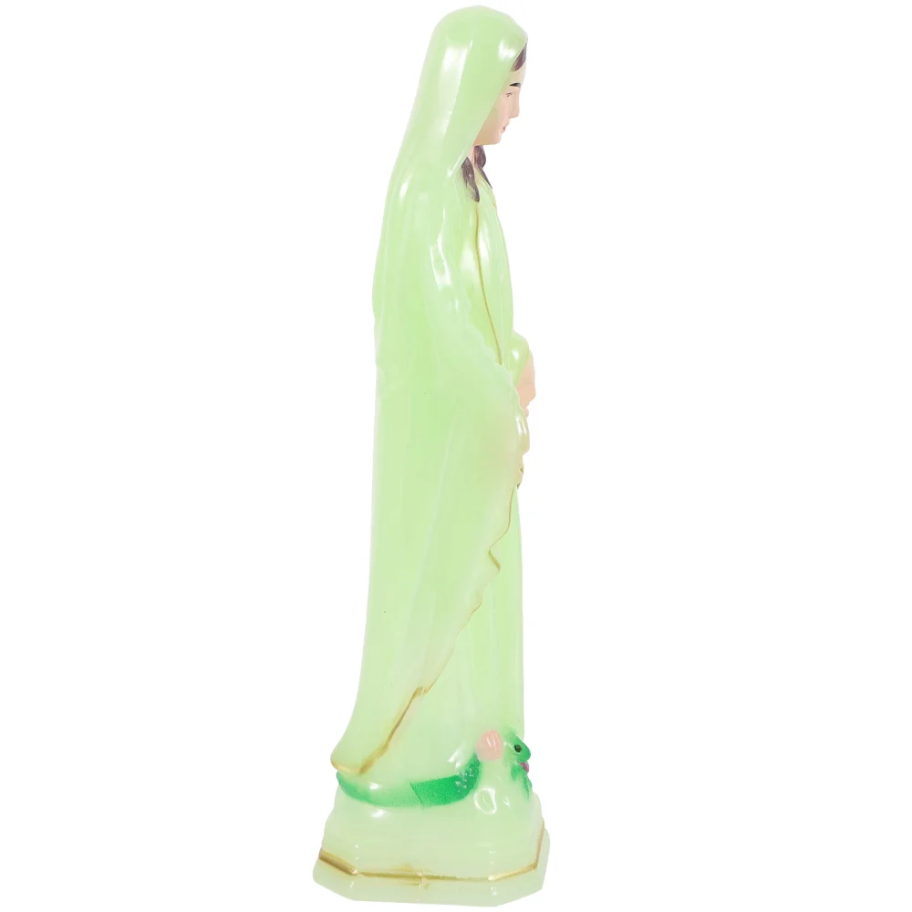 Virgin Mary Statue Virgin Mary Figurine Madonna Catholic Plastic Craft Virgin Mary Figurine