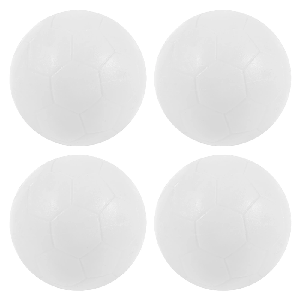 4Pcs Table Game Footballs Table Game Balls Desk Ball Game Accessories Replaceable Table Soccer Balls